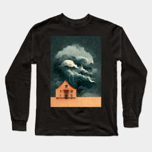 House in the Storm Long Sleeve T-Shirt